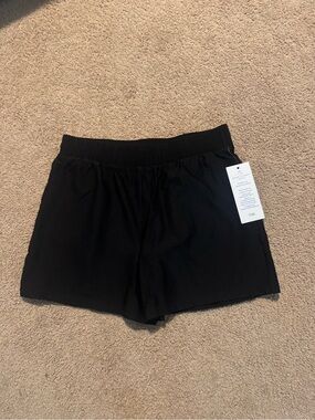 Threads 4 Thought Black Elastic-Waist Athletic Shorts